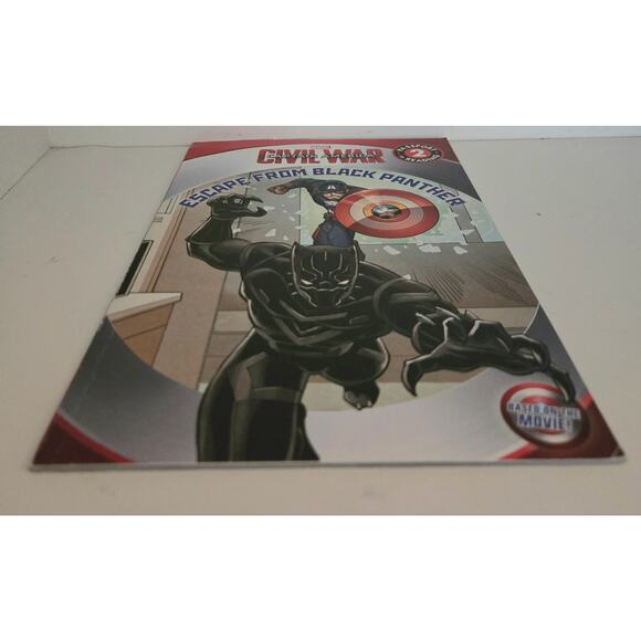 Marvel Captain America Escape from Black Panther Passport to Reading Level 2 - Picture 2 of 10